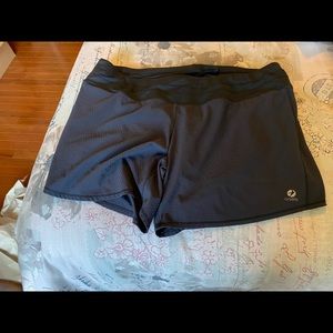 Oiselle Roga Long shorts navy shorts sz 10